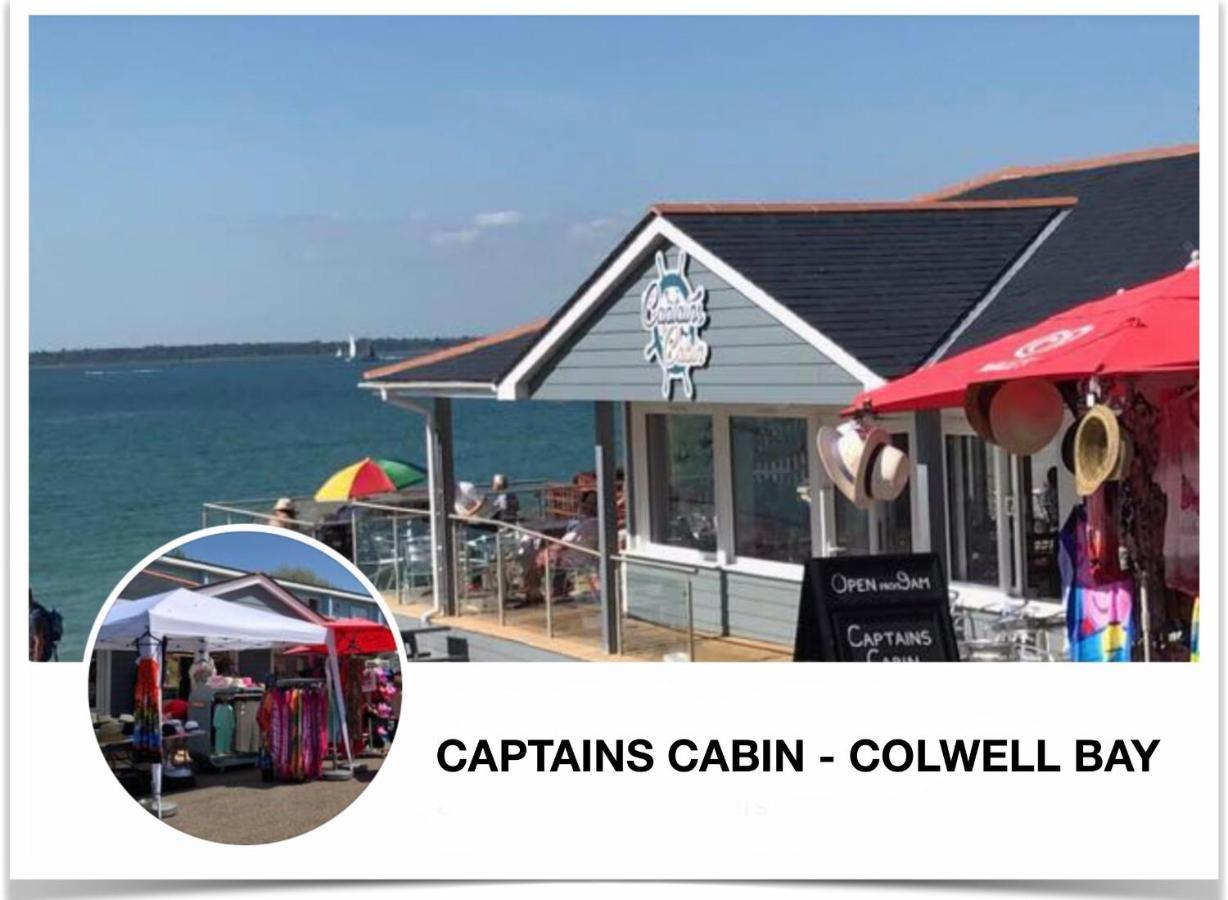 Chine Cottage Self-Catering Coastal Bungalow In Rural West Wight Freshwater Eksteriør bilde